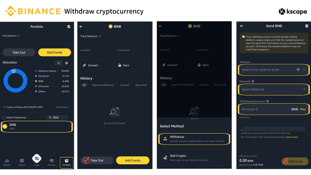 binance withdraw cryptocurrency image