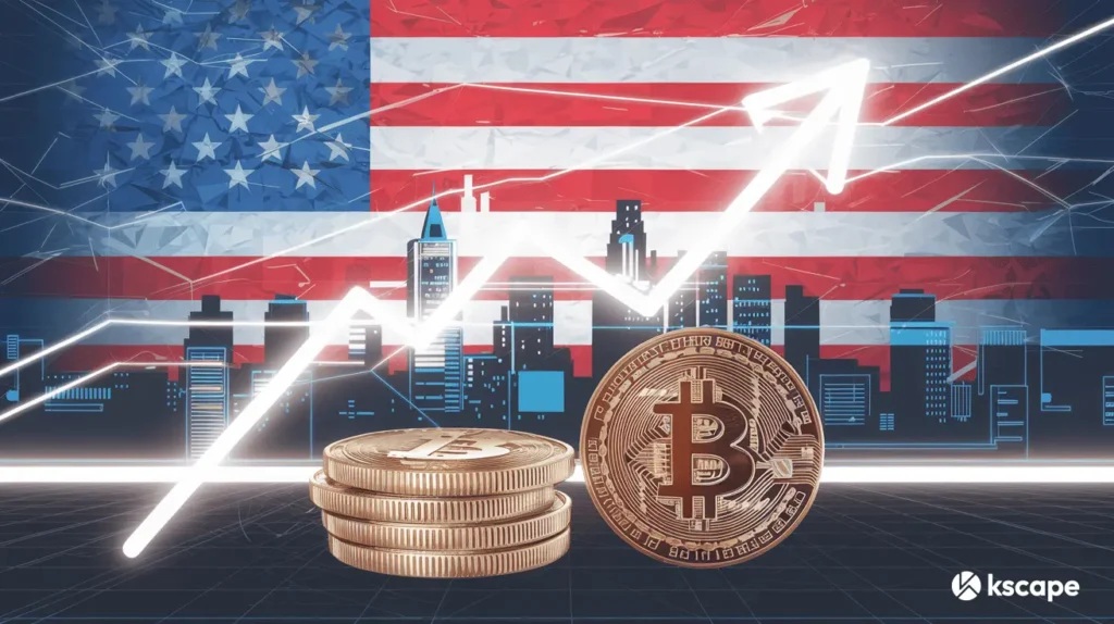 US-flag-and-Bitcoin-symbolizing-Trump's-SBR