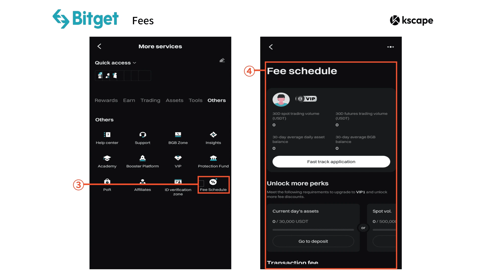 Bitget-Fee Check