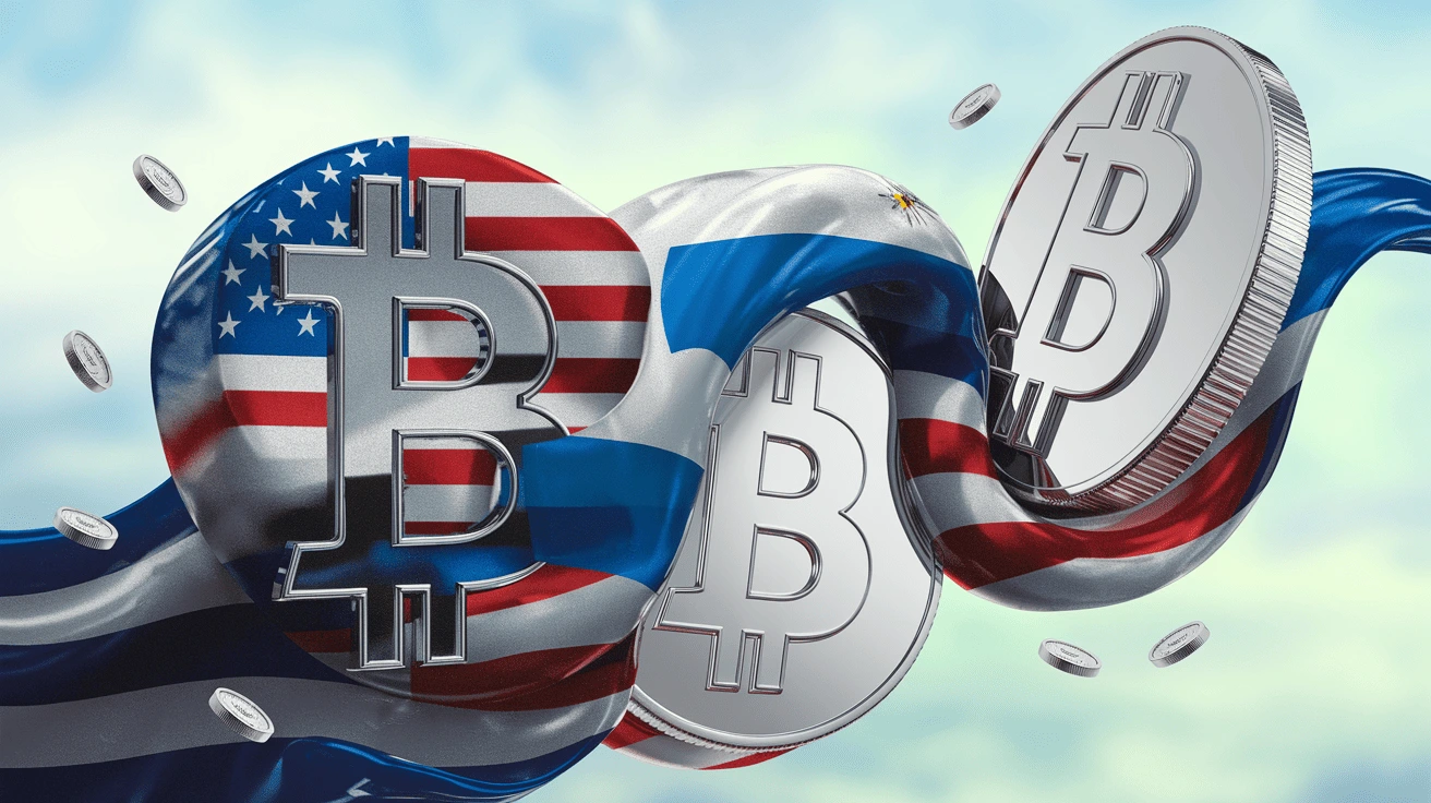 USA-Israel-Flag-and-Bitcoin