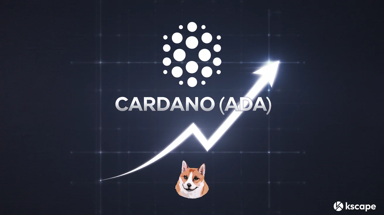 Cardano, Dogecoin을 제치고 시가총액 순위 상승