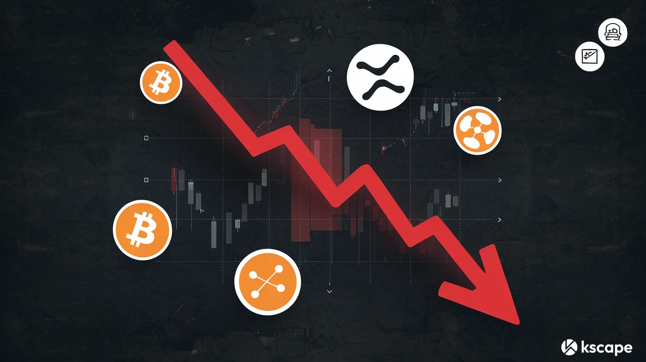 비트코인, XRP, 솔라나: 암호화폐 하락장에서 대비하는 3가지 전략